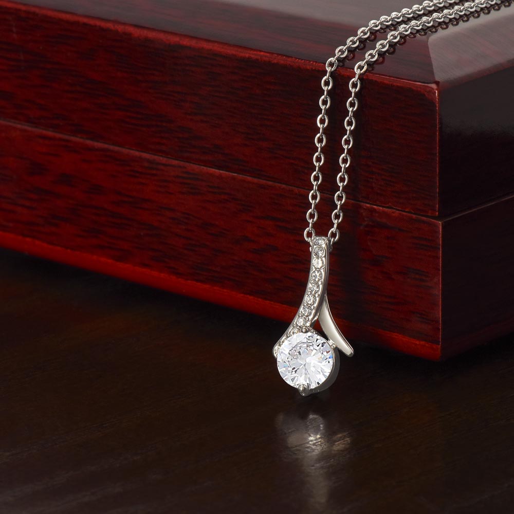 Granddaughter - You Are Enough - Alluring Necklace